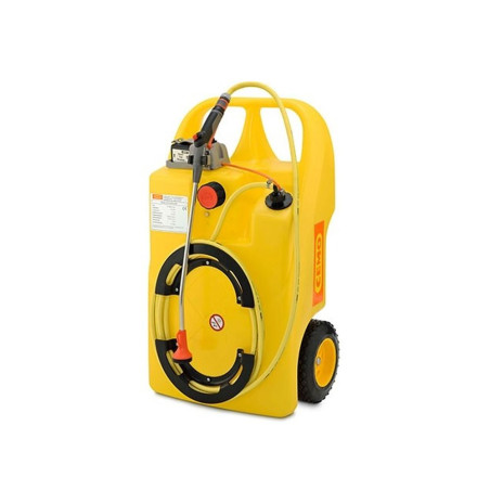 Carretilla de agua con sistema de aspersión eléctrica y batería Aqua-Caddy 60 litros